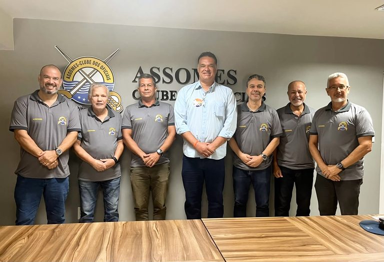 Valorização e Segurança Pública: ASSOMES se reúne com candidato ao Senado Leonardo Monjardim